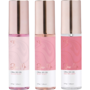 3 Flavors of Blow Me! Oral Sex Gel